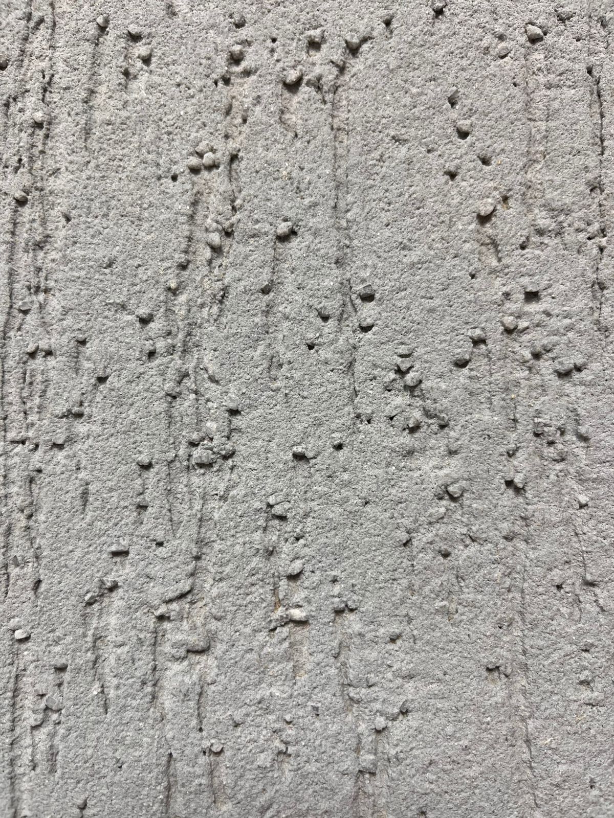 Exemplo de textura Grafiato